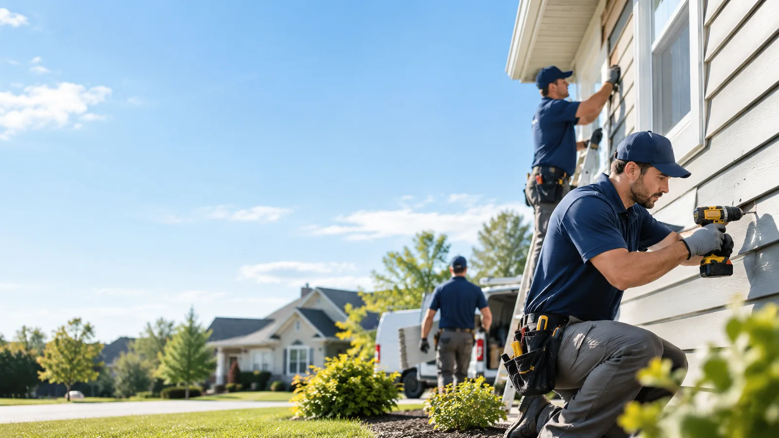 Commercial Siding Repair in Evergreen, LA